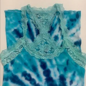 Abercrombie & Fitch redressed tie dye tank